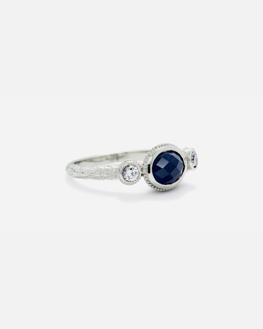 Alex Ring / Sapphire + Diamonds By fitzgerald jewelry in ENGAGEMENT Category
