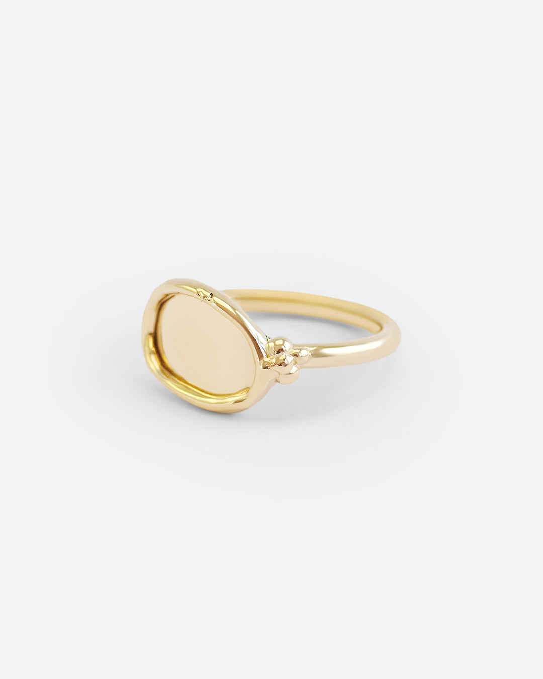 Alternate side view of Reflection Ring III