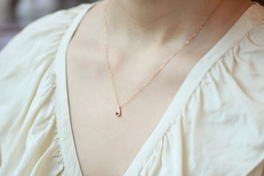 Dark Grey Flat Diamond / Pendant By Ariko in pendants Category