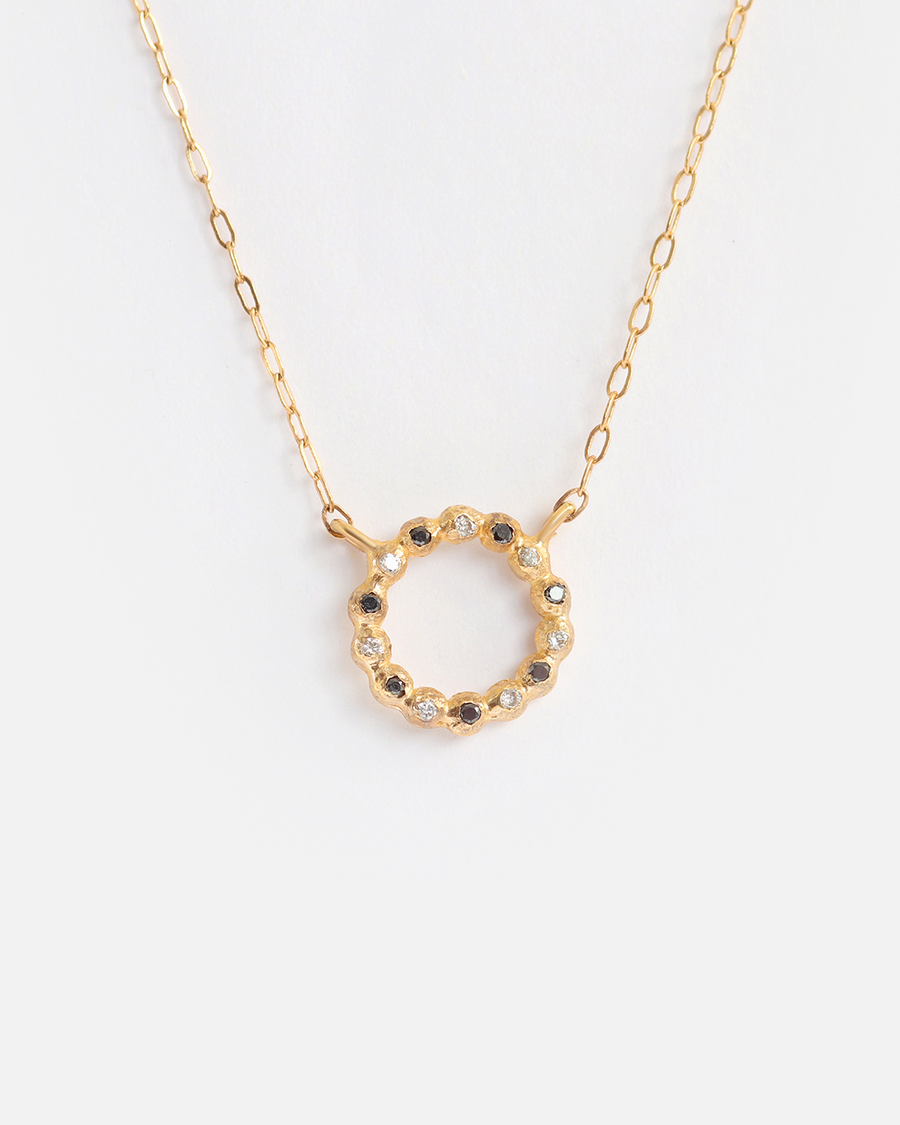 Black + White Circle / Pendant By Ariko in pendants Category