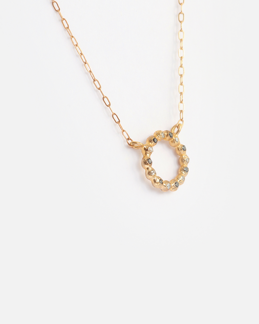 Black + White Circle / Pendant By Ariko in pendants Category