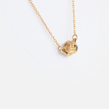 Blue Sapphire Knot / Pendant By Ariko in pendants Category