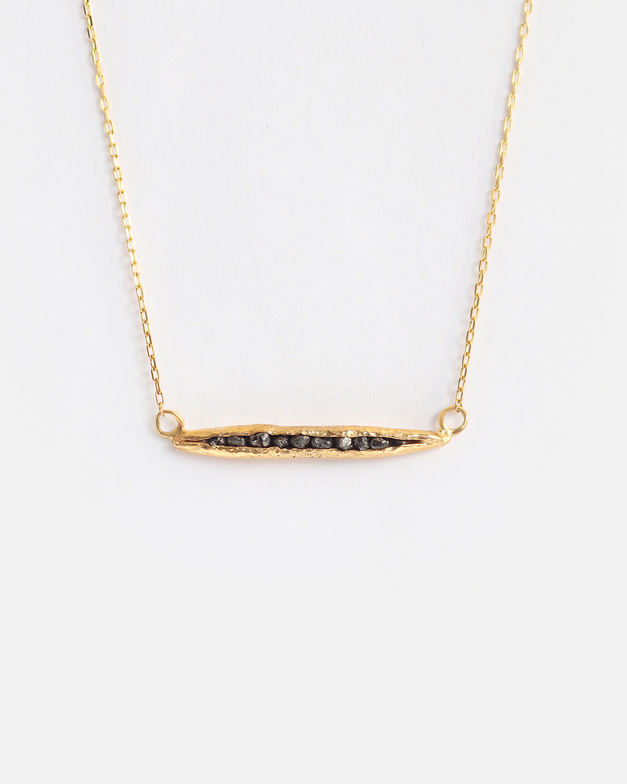 Rough Champagne Diamonds / Pendant By Ariko in pendants Category
