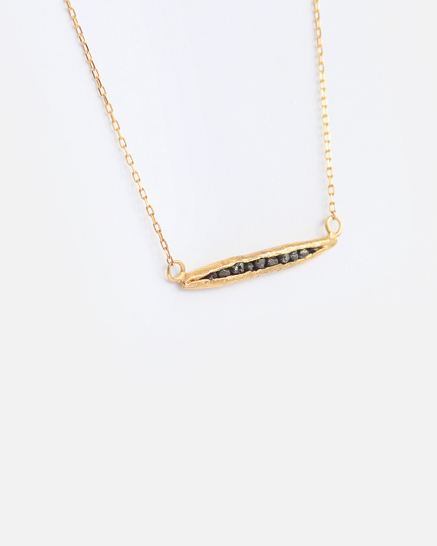 Rough Champagne Diamonds / Pendant By Ariko in pendants Category