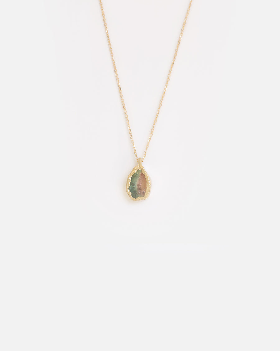Watermelon Tourmaline / Necklace By Ariko in pendants Category