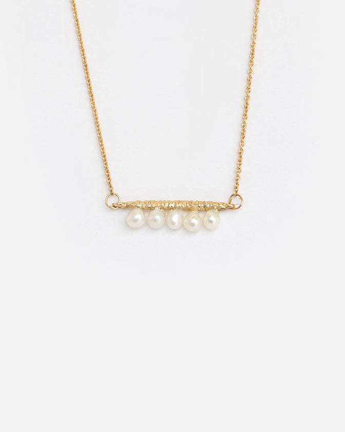 White Freshwater Pearls / Pendant By Ariko in pendants Category