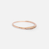 Rough Grey Diamond / Pink Ring By Ariko in rings Category