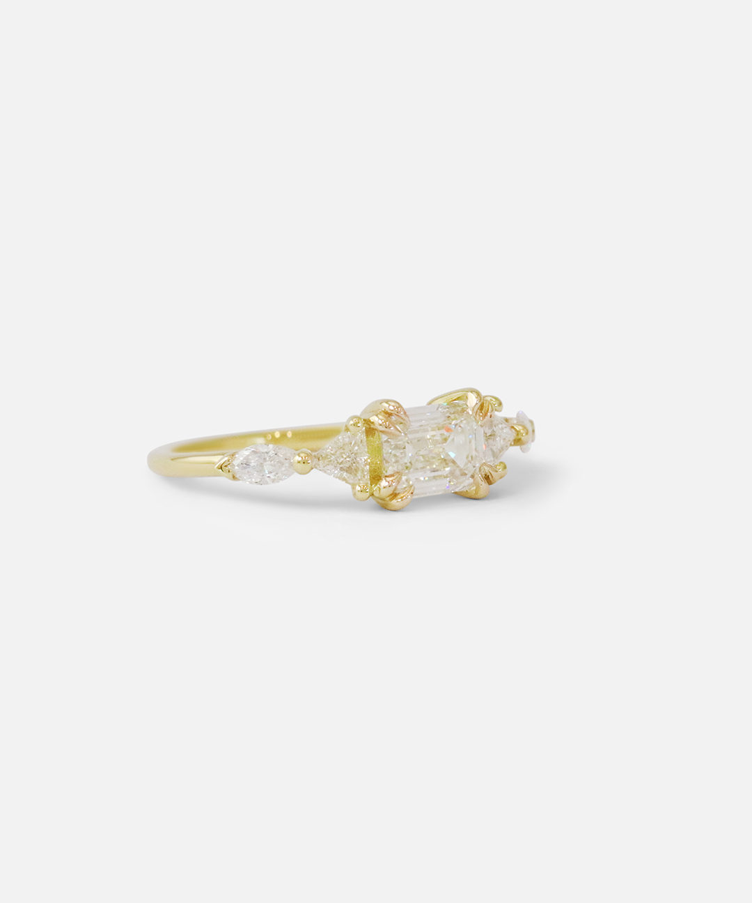 Asimov / Emerald Cut Diamond By fitzgerald jewelry