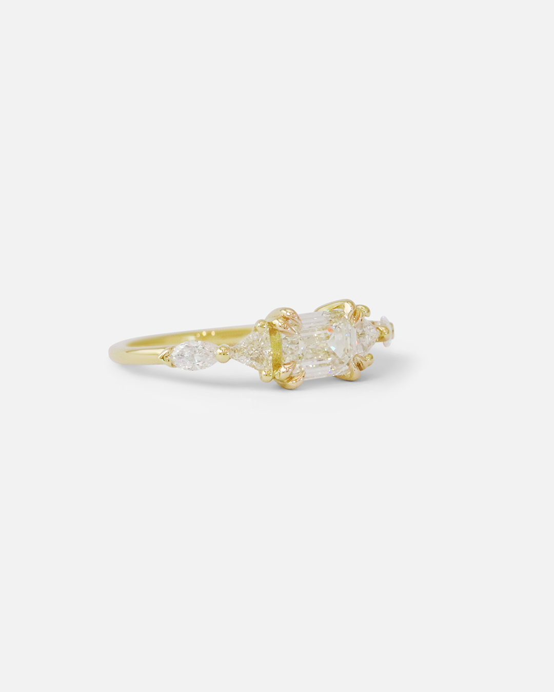 Asimov / Emerald Cut Diamond By fitzgerald jewelry
