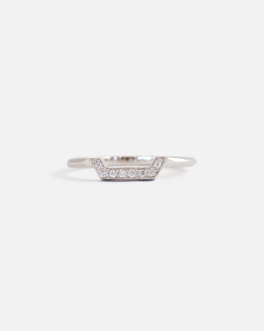 Pave Setting / Bottom Stackable Ring By Hiroyo in WEDDING Category