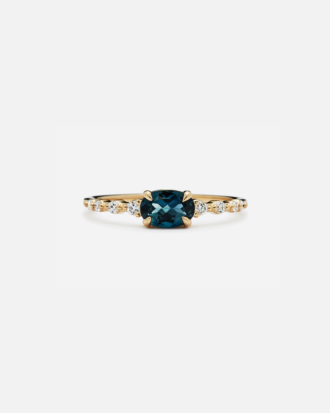 Bowie / Sapphire Ring By Casual Seance