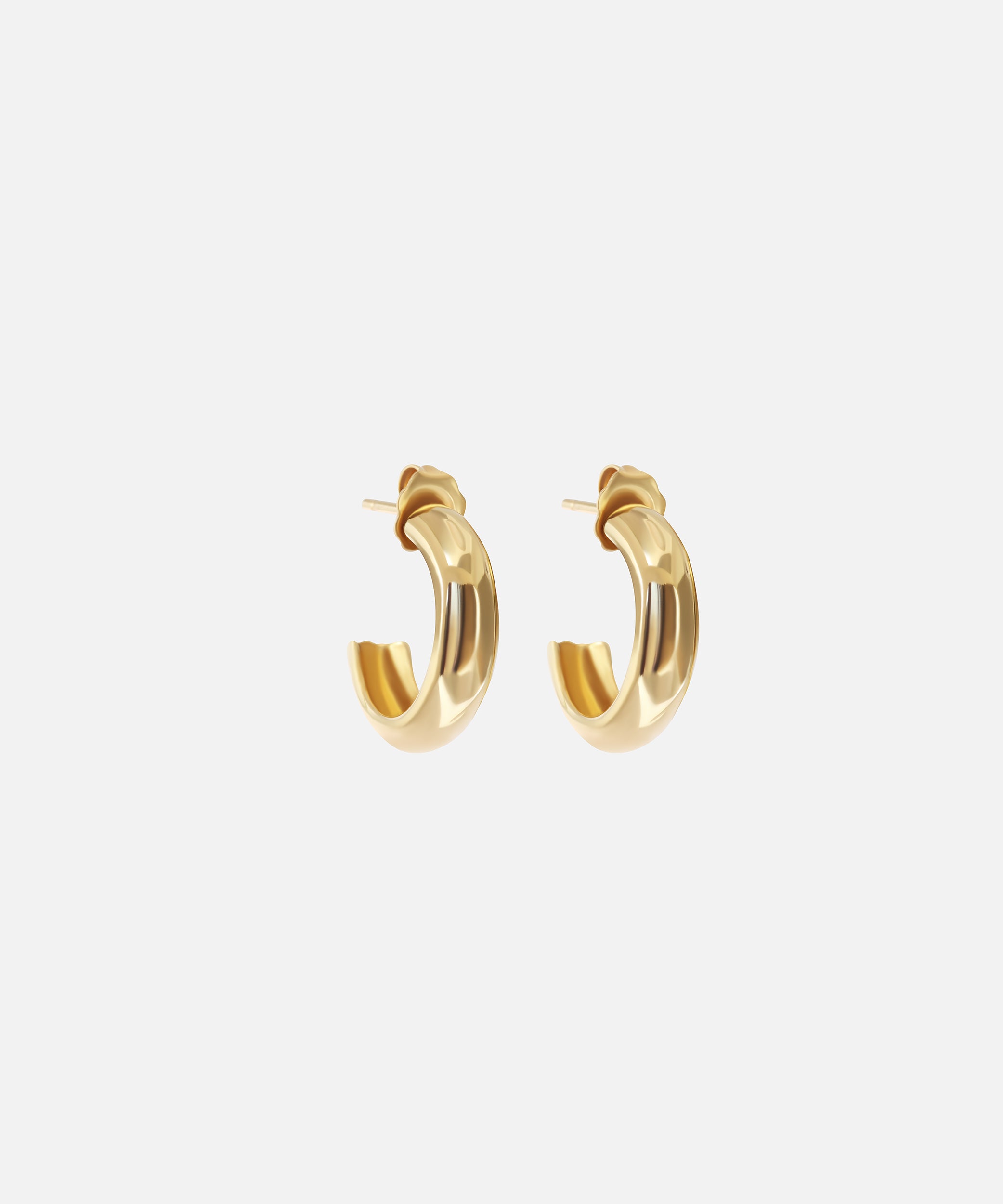 Gold Hoops By Bree Altman in earrings Category