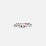 Bubble 12 / Ruby Ring By Hiroyo