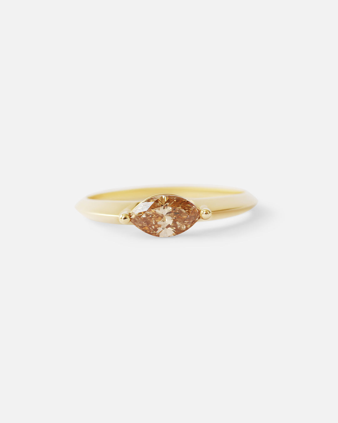 Cecile / Champagne Diamond Ring By Casual Seance