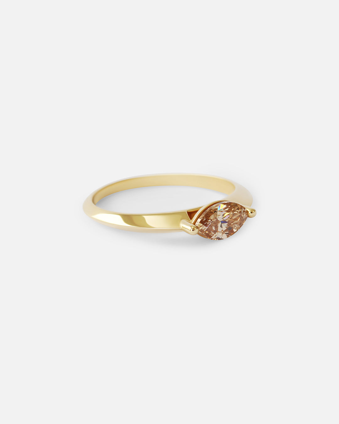 Cecile / Champagne Diamond Ring By Casual Seance