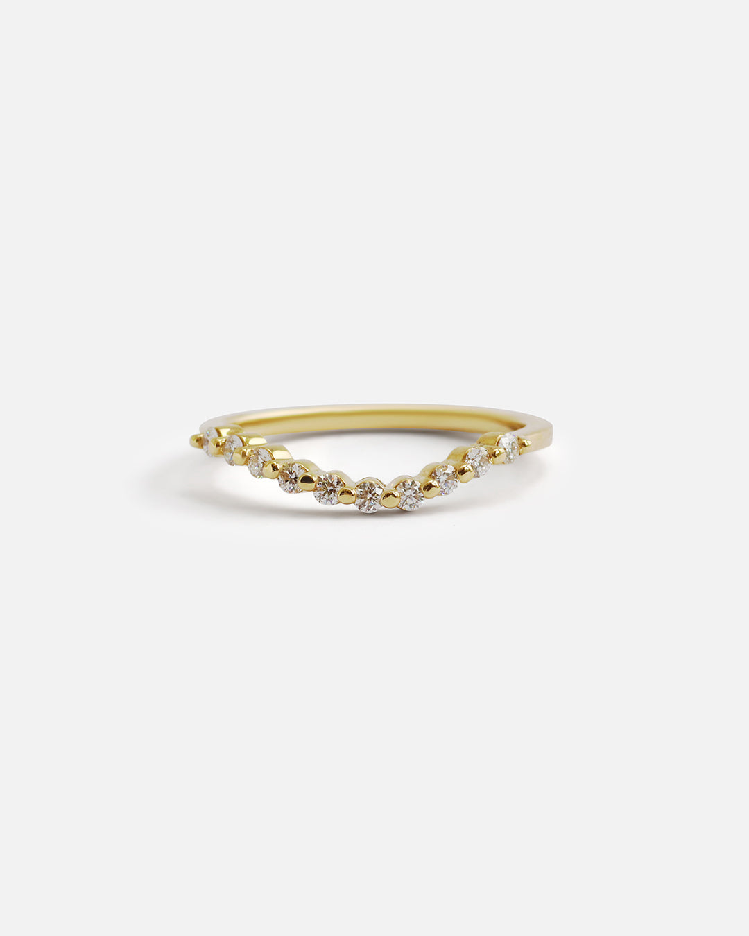 Dot / Diamond Curve Band By Casual Seance