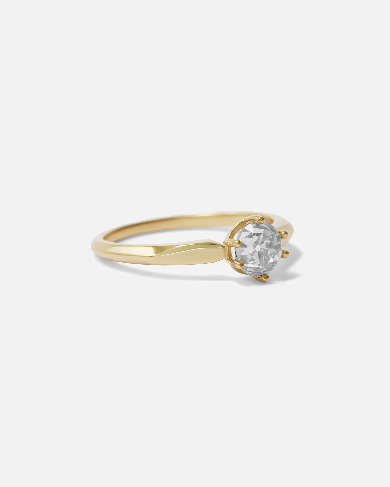 Leigh / Old Euro Diamond Ring By Casual Seance in ENGAGEMENT Category