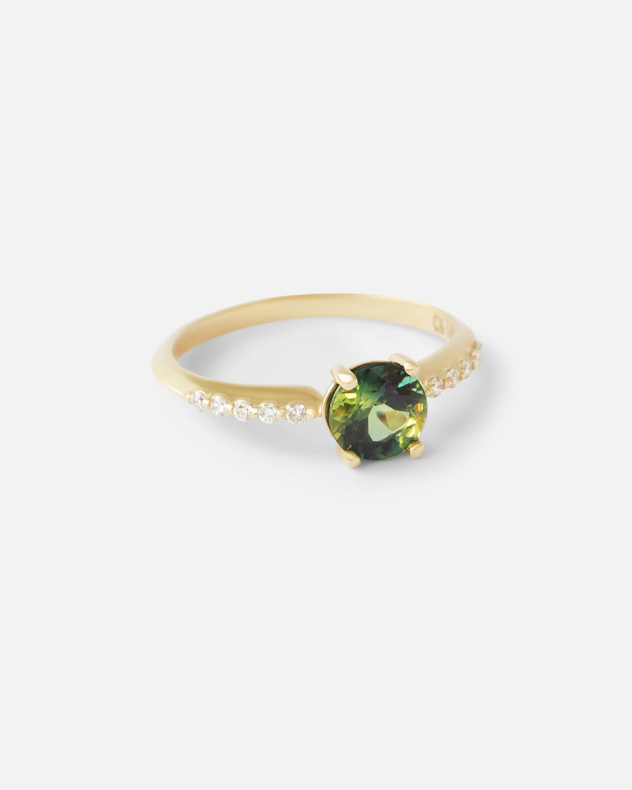 Simone / Sapphire and Diamonds Ring By Casual Seance in ENGAGEMENT Category