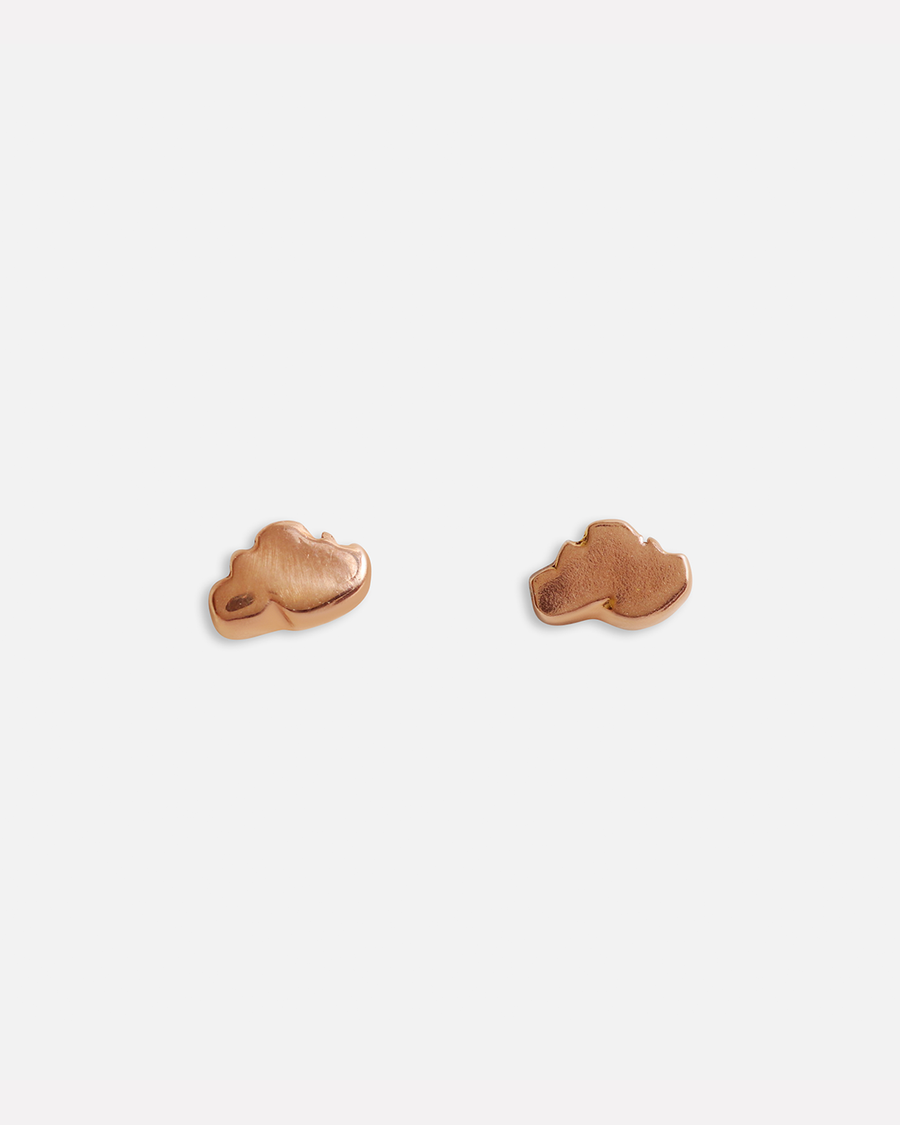 Sky / Cloud Studs By fitzgerald jewelry in earrings Category