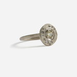 Cosmo 3 / Natural Yellow Raw Diamond + Diamonds By fitzgerald jewelry