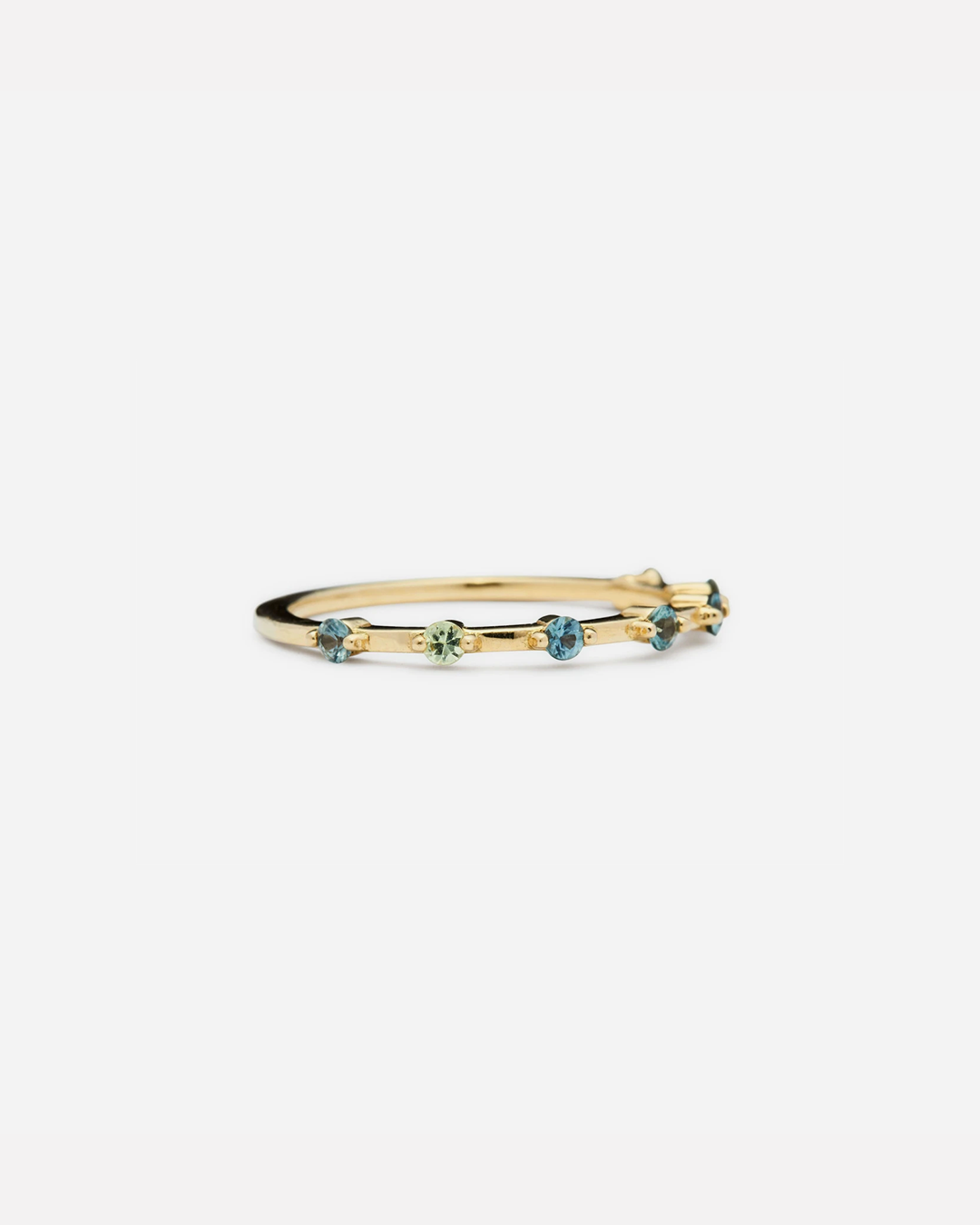 Dash / Gradient Sapphire Band By Casual Seance in Wedding Bands Category