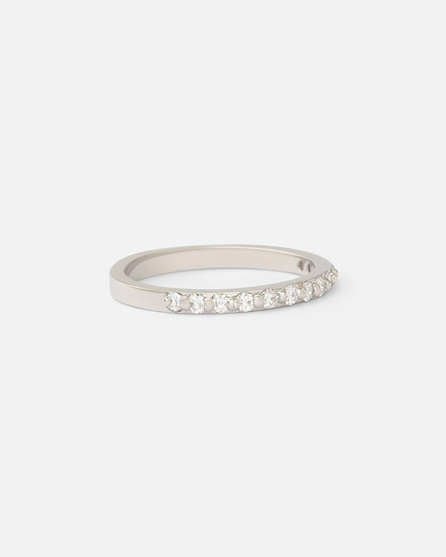 Dew / 1.75mm Round White Diamond Ring By Hiroyo in WEDDING Category