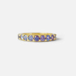 Dew / 3mm Purple Sapphire Ring By Hiroyo