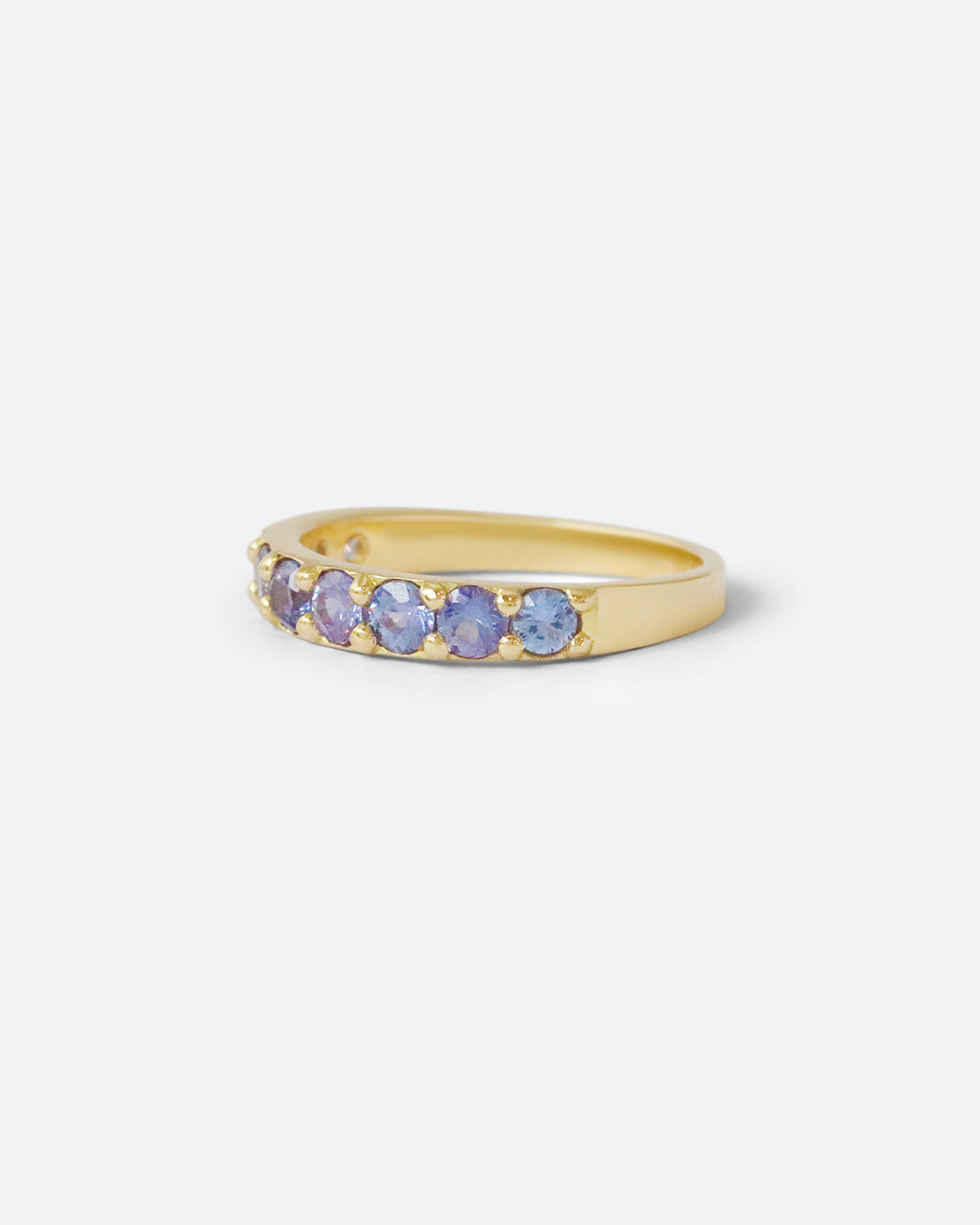 Dew / 3mm Purple Sapphire Ring By Hiroyo