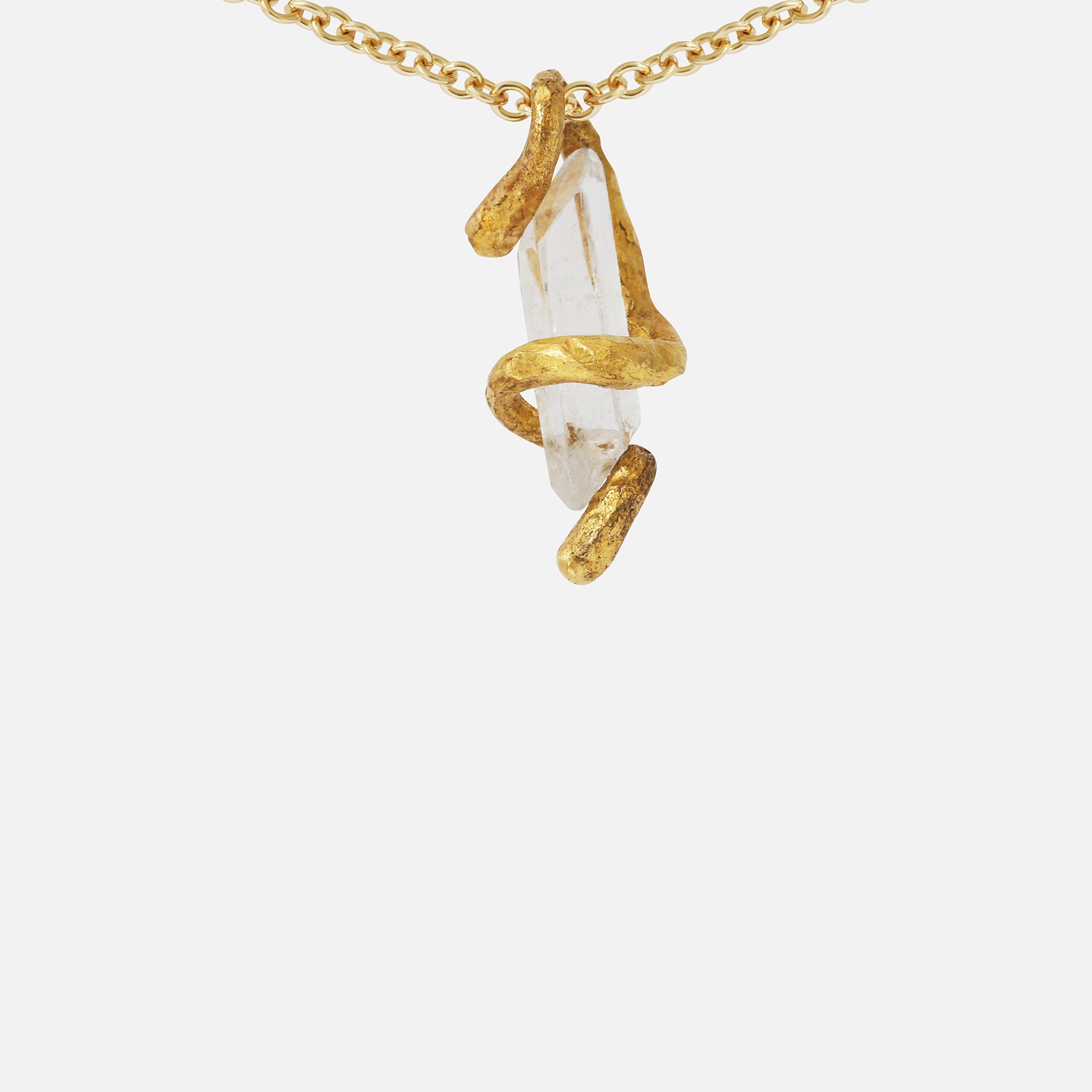 Cosmos in Quartz Necklace By Embirikos in pendants Category