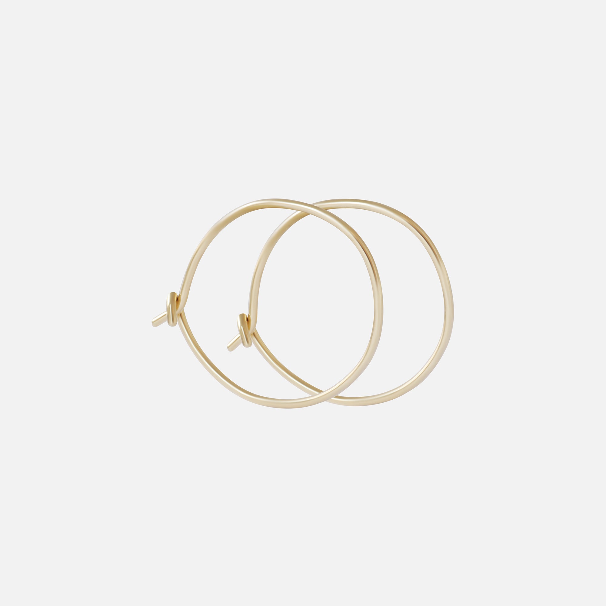 Simple Hoops By Embirikos in earrings Category