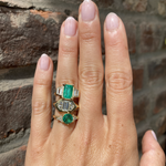 3 Wishes / Emerald Ring By Hiroyo