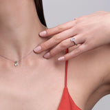 Ash / Asscher Cut Diamond Ring By fitzgerald jewelry
