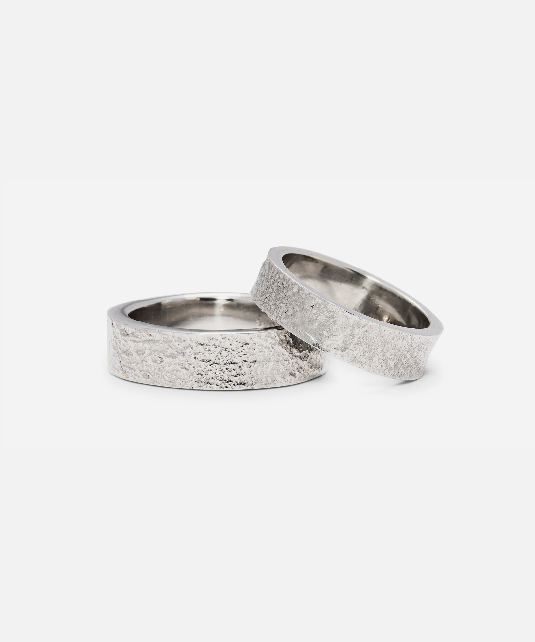 Flat Band / 5mm Reticulated By fitzgerald jewelry