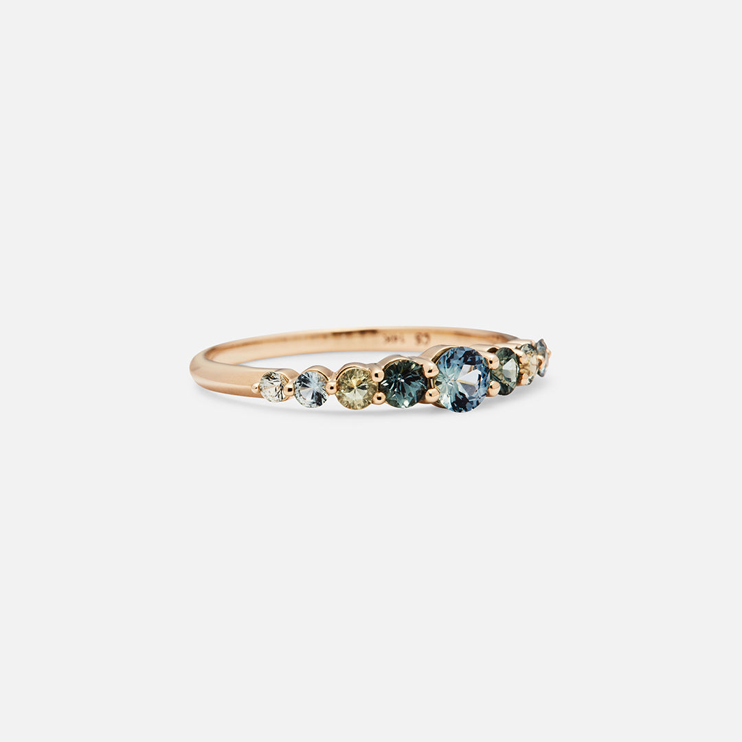 Edie / Sapphire Band By Casual Seance in Wedding Bands Category