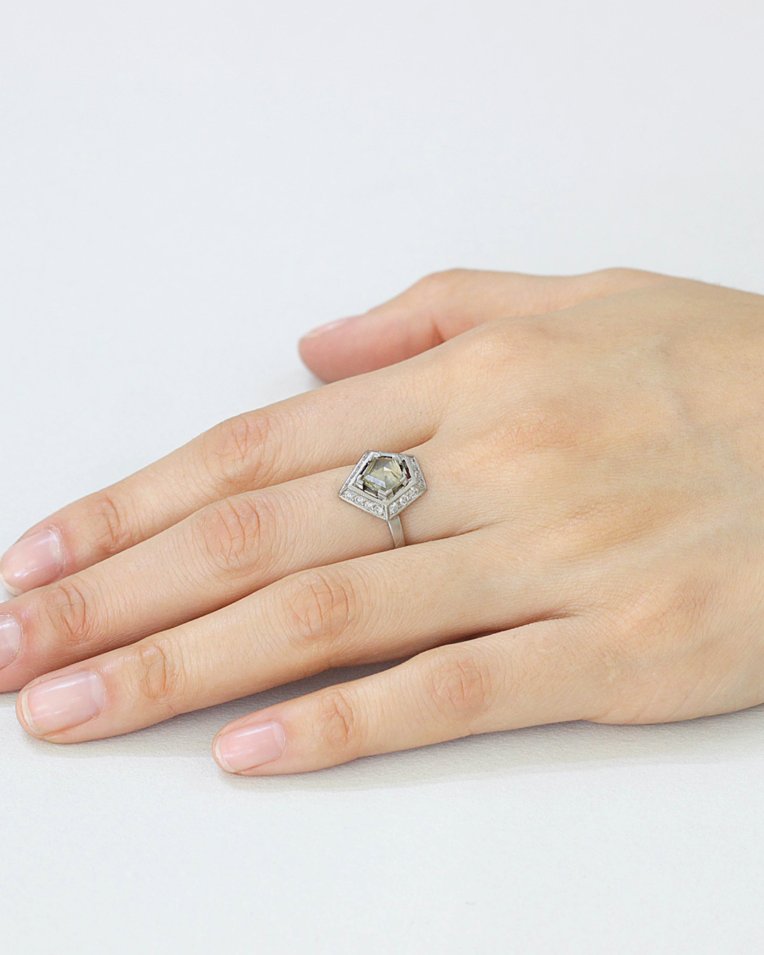 Geo Halo / 1.22ct By Hiroyo