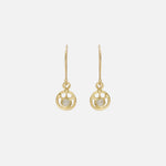 Silk / Moonlight Diamond Earrings By Hiroyo