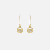 Silk / Moonlight Diamond Earrings By Hiroyo