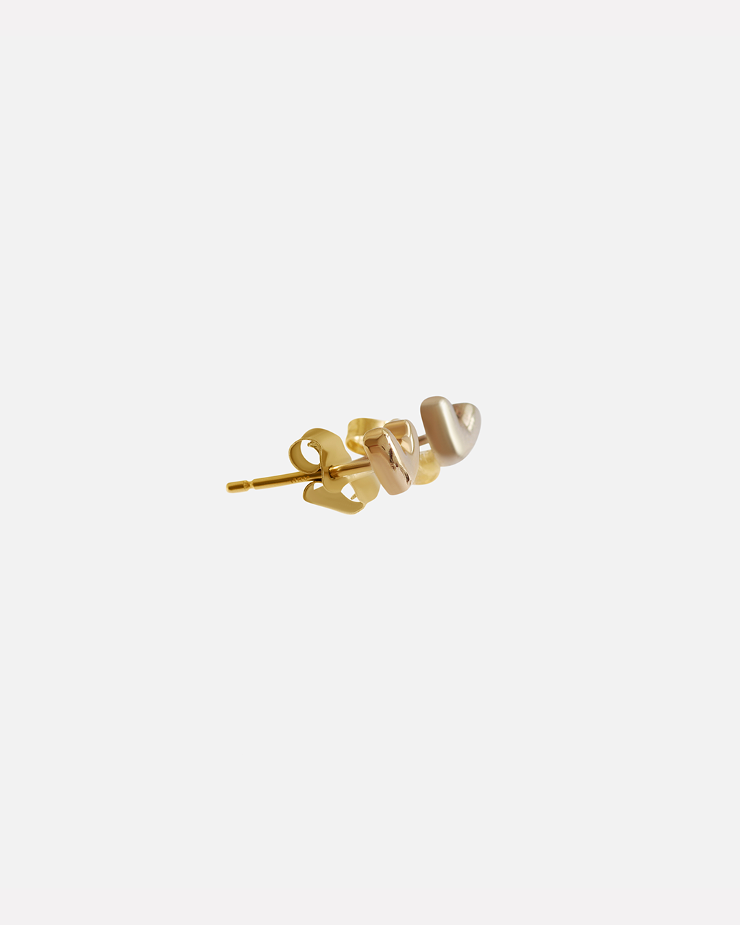 Sky / Heart Studs By fitzgerald jewelry