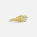 Elongated Hexagon / Ring By Hiroyo