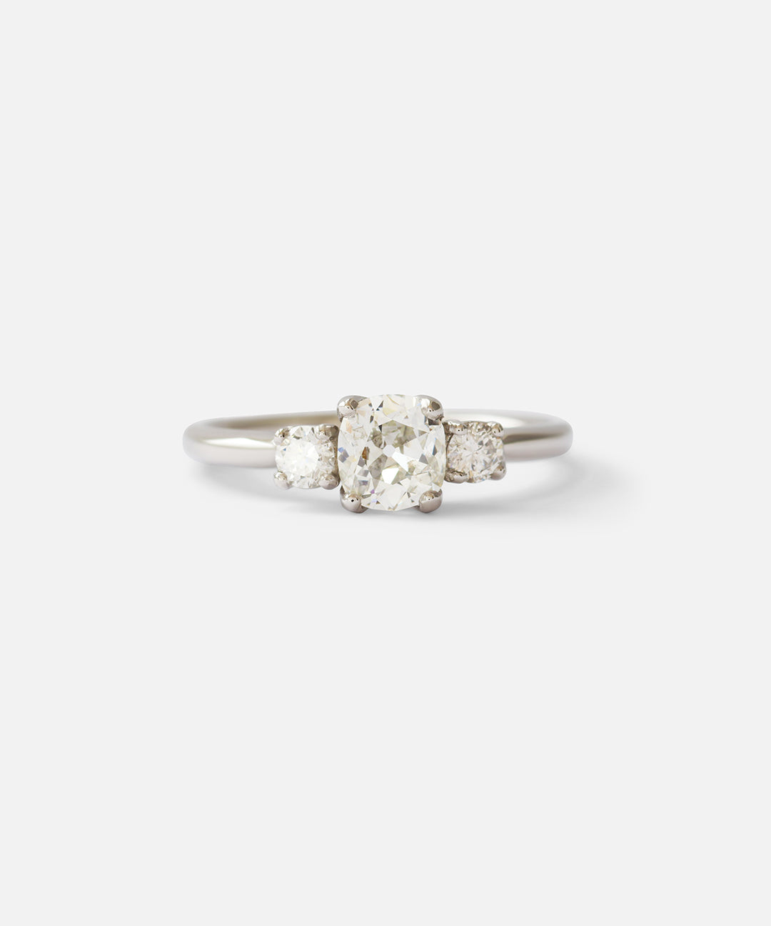3 Wishes / Old Mine Cut Ring By Hiroyo