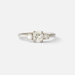 3 Wishes / Old Mine Cut Ring By Hiroyo