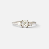 3 Wishes / Old Mine Cut Ring By Hiroyo