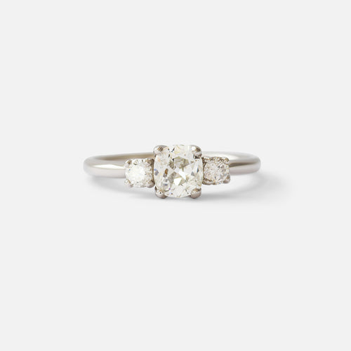 3 Wishes / Old Mine Cut Ring By Hiroyo in ENGAGEMENT Category