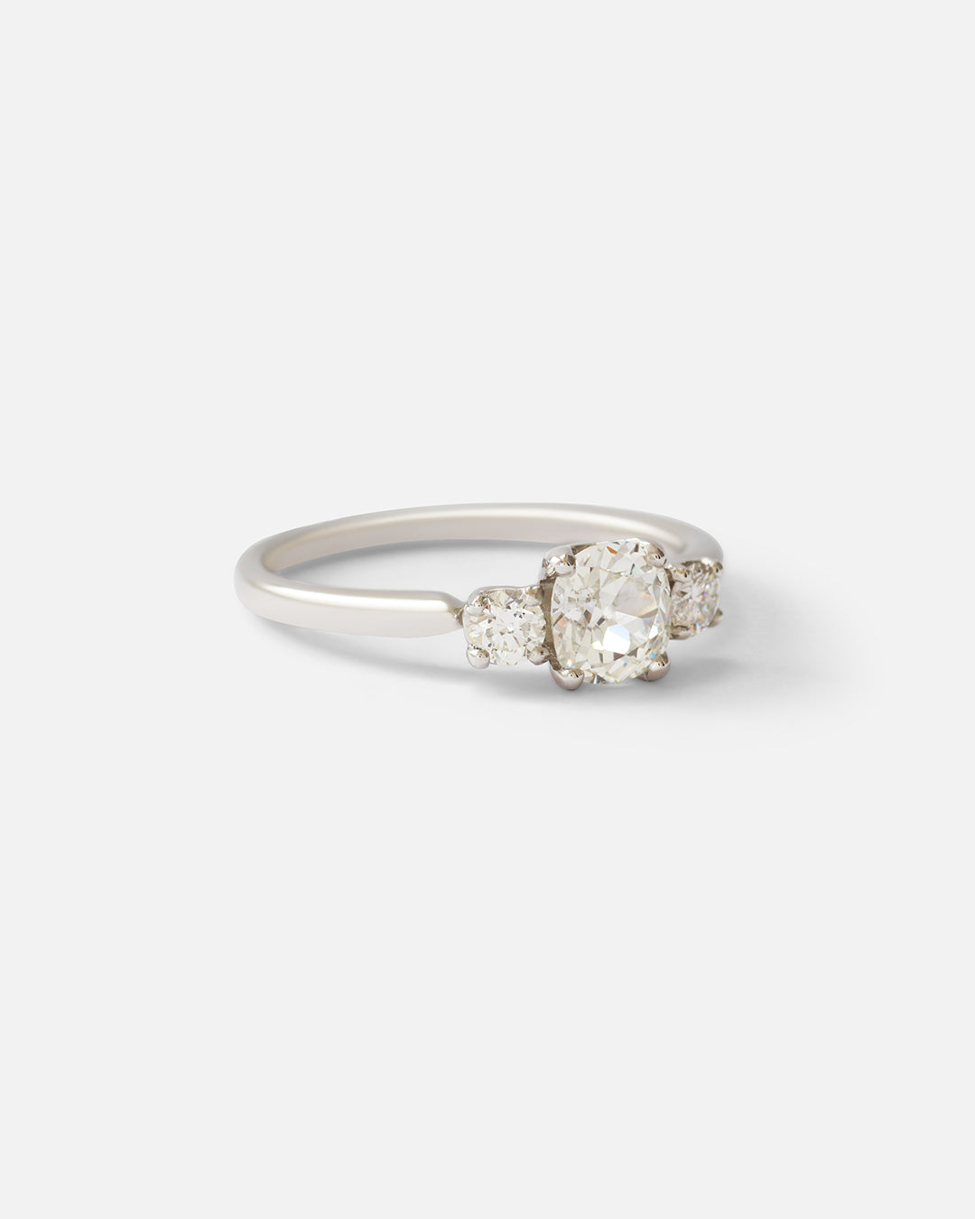 3 Wishes / Old Mine Cut Ring By Hiroyo