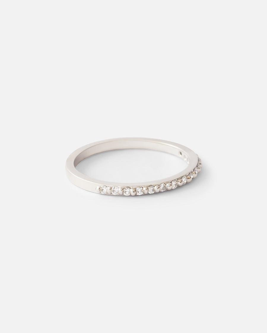 Dew / 1.3mm Round White Diamond Ring By Hiroyo in WEDDING Category