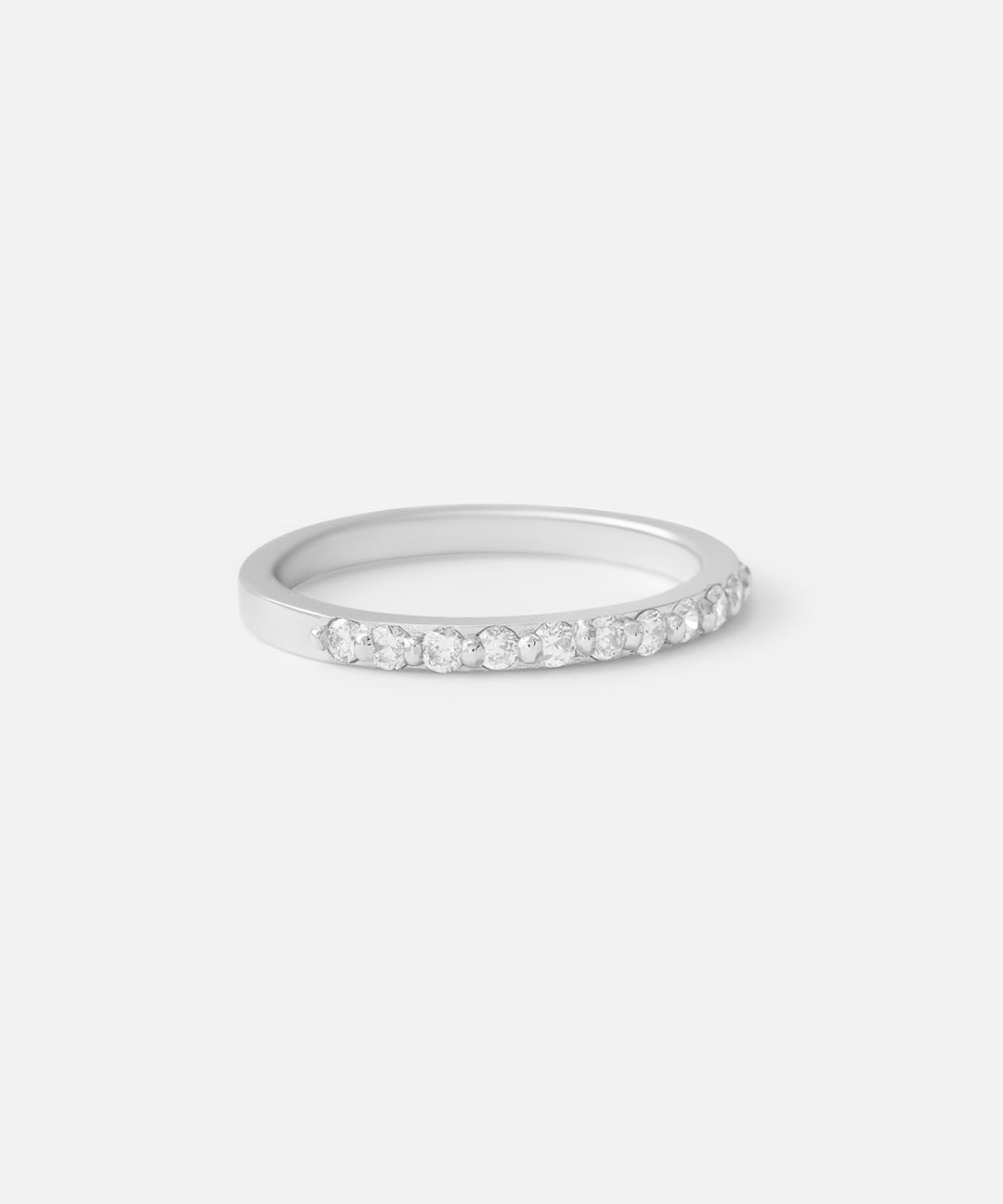 Dew / 1.75mm Round White Diamond Ring By Hiroyo