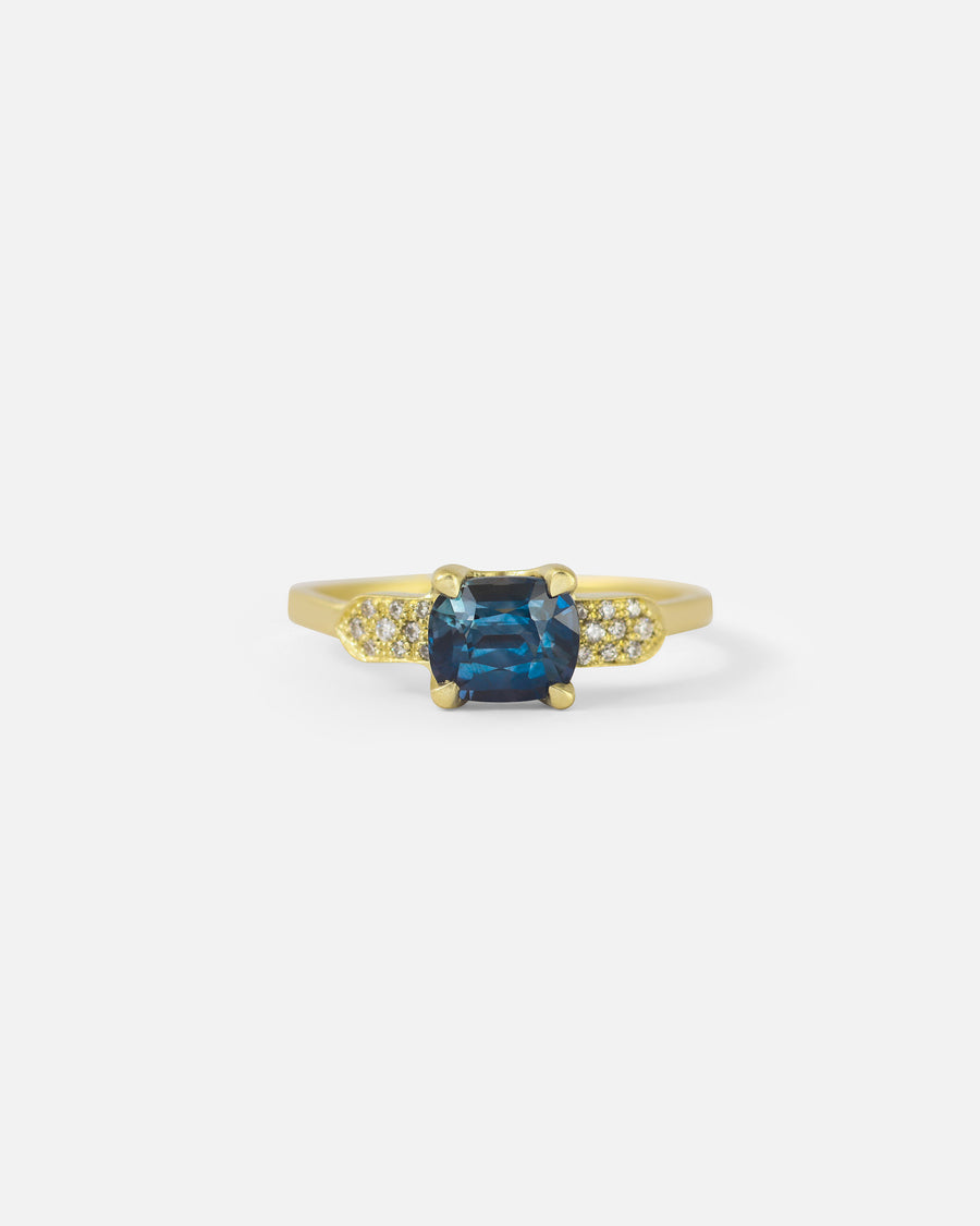 Lin Ring / Blue Purple Sapphire By Hiroyo in ENGAGEMENT Category