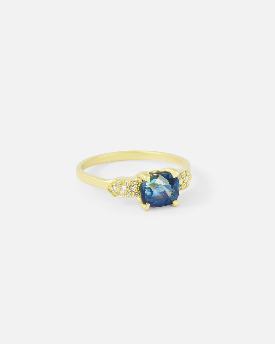 Lin Ring / Blue Purple Sapphire By Hiroyo in ENGAGEMENT Category