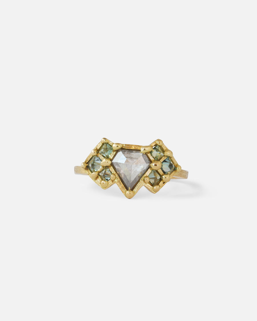 Silk / Pyramid Pentagon Ring By Hiroyo in ENGAGEMENT Category