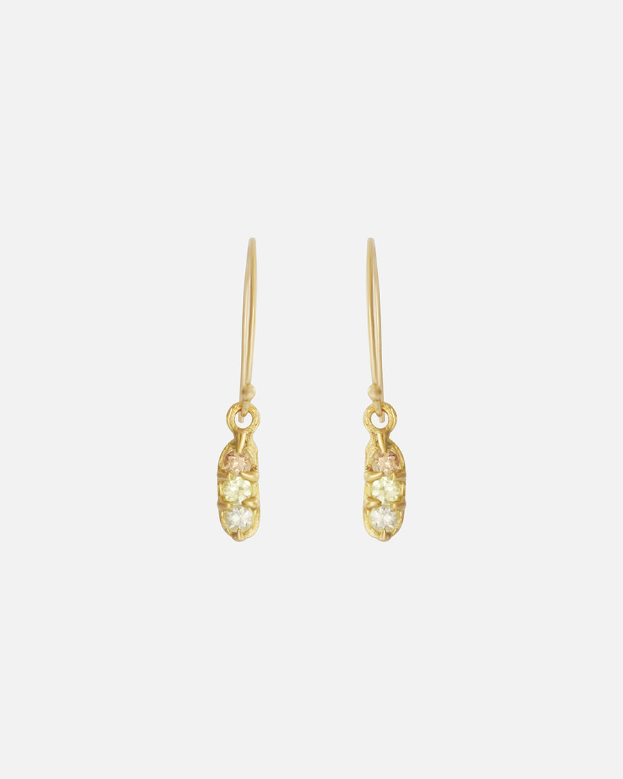 Silk / Sugar Candy Sapphire Earrings By Hiroyo in earrings Category